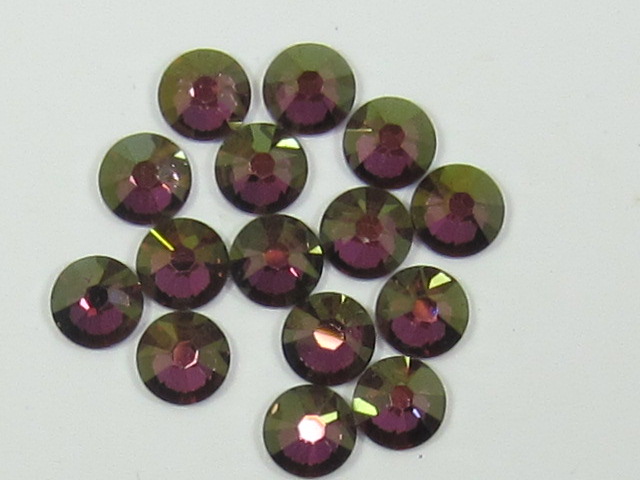 72 pcs. 20ss CRYSTAL LILAC SHADOW HOTFIX European Rhinestones